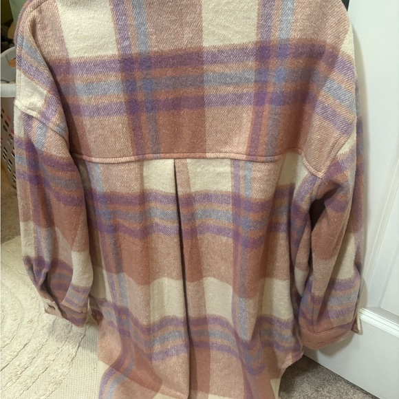 Kohl's SO Blush Multi Shacket - Picture 3 of 3